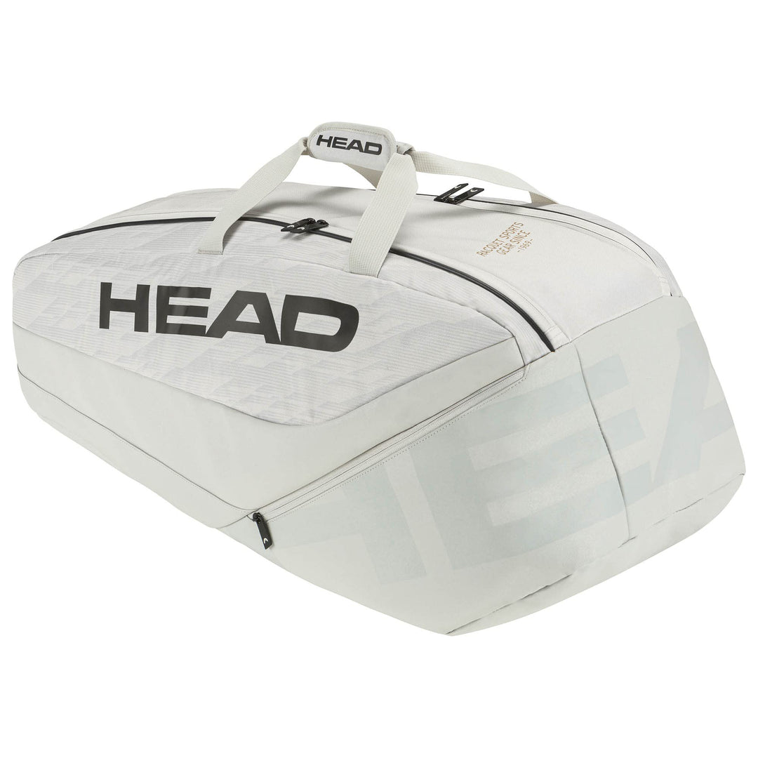 HEAD Unisex – Erwachsene Pro X Racquet Bag Tennistasche, weiss/schwarz L Weiss/Schwarz, L Weiss/Schw
