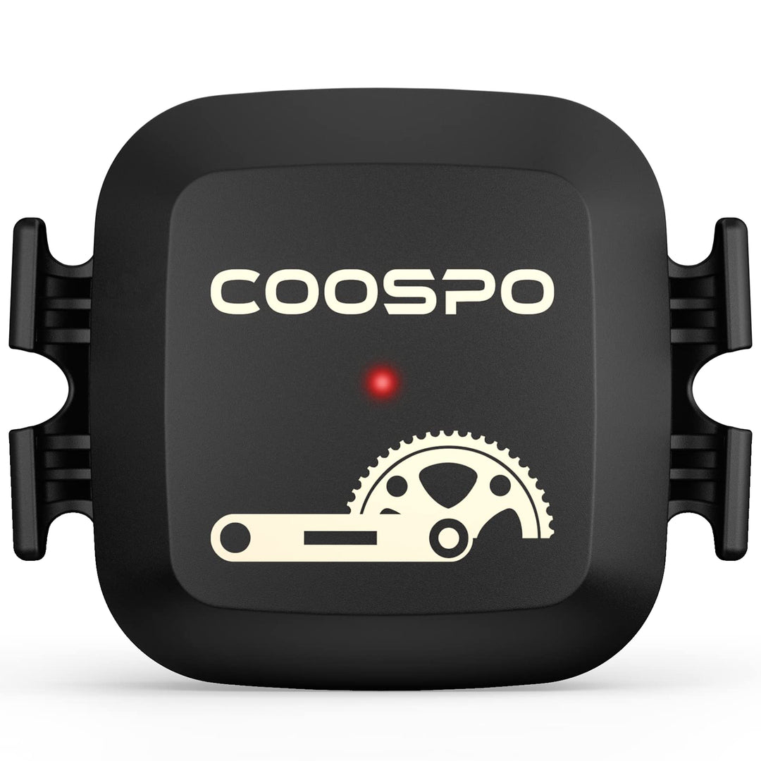 COOSPO Fahrrad Geschwindigkeitssensor und Trittfrequenzsensor Bluetooth ANT+, Cadence Speed Sensor I