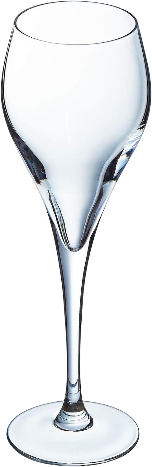 Arcoroc ARC J1478 Brio Sektglas, Sektkelch, 160ml, Glas, transparent, 6 Stück 160ml Ohne Füllstrich,
