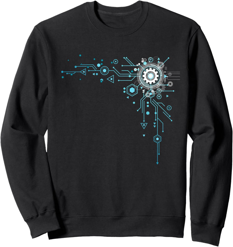 Computer Circuit T-Shirt – Ingenieurgeschenke – Computer Nerd Sweatshirt