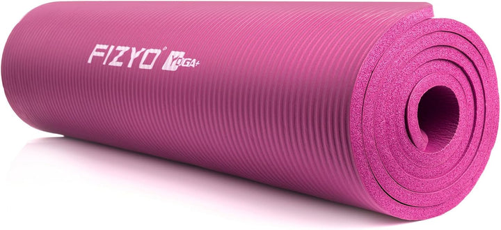 FIZYO Yogamatte 183x61x1 cm – Rutschfeste Fitness- &amp; Trainingsmatte aus NBR-Schaum – Gymnastikmatte