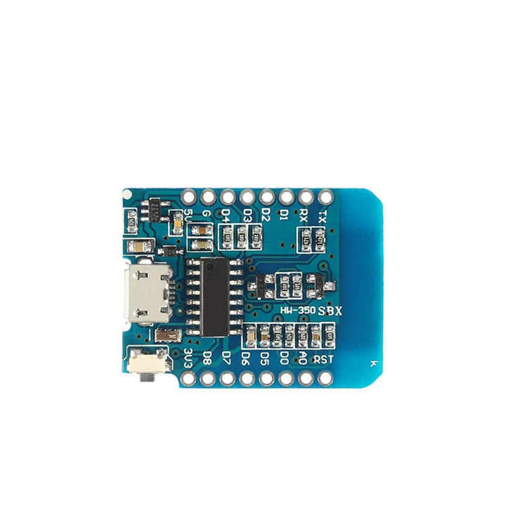 Hailege 5pcs MINI ESP8266 ESP-12F NodeMCU Lua MINI 4M Bytes WIFI Module with Pin Headers