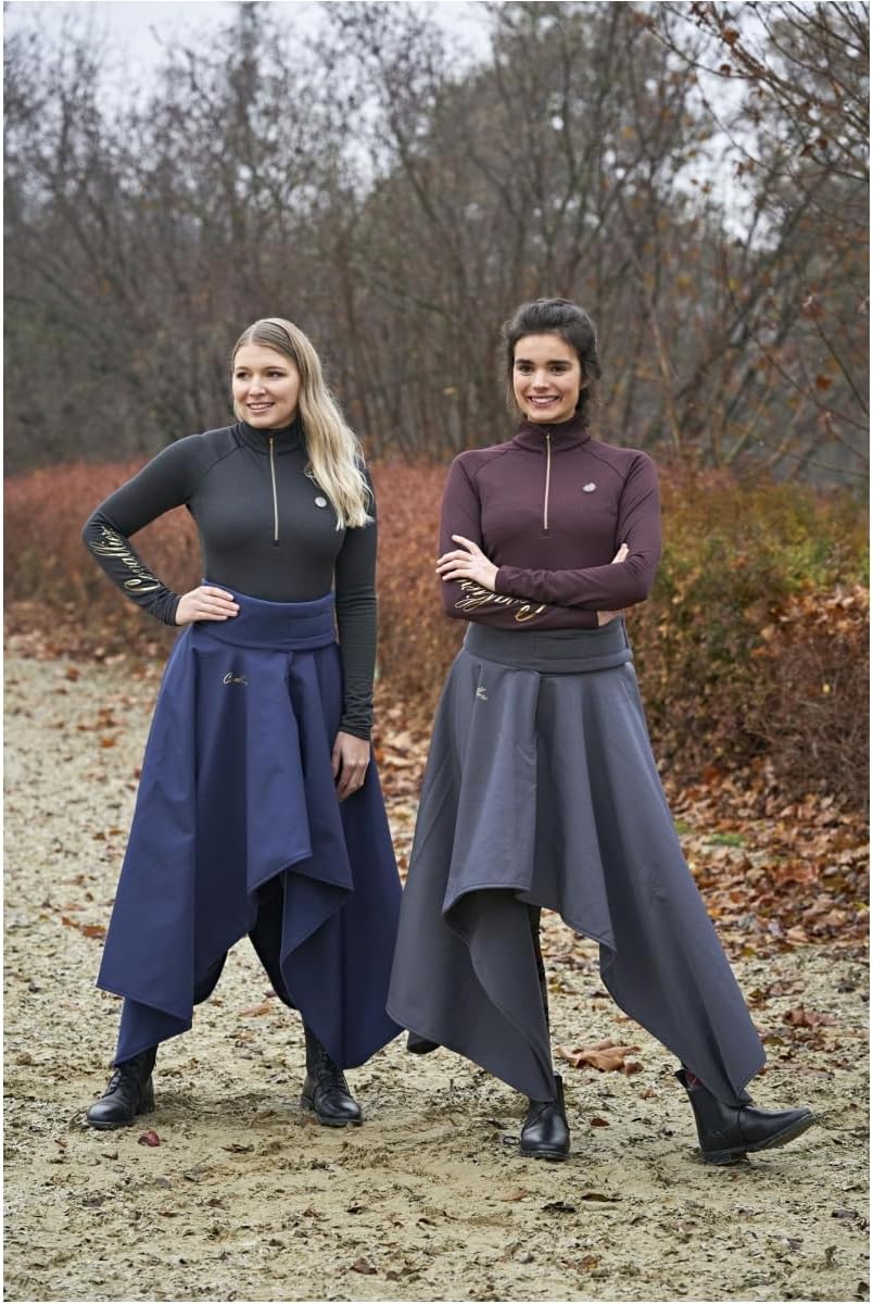 RL24 - Reitrock | atmungsaktiver Thermorock | wasserabweisend & Winddicht | Outdoor Rock für Damen |