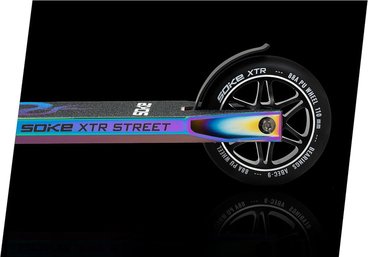 Stunt Scooter SOKE XTR Street Kickscooter mit ABEC 9 Kugellager Tretroller Roller Erwachsene und Kin
