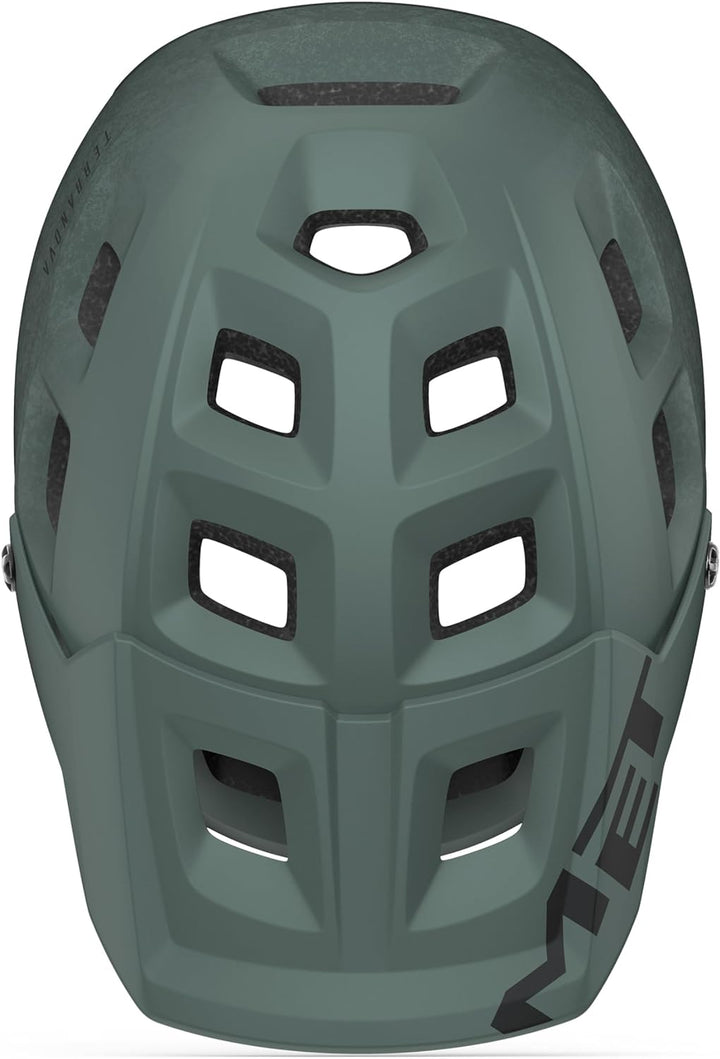 MET Terranova MIPS Helm grün/schwarz