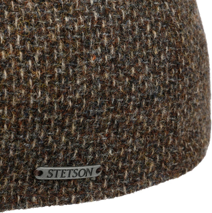 Stetson Texas Classic Wool Flatcap - Schiebermütze Herren - Herrenmütze mit Baumwollfutter - Schirmm