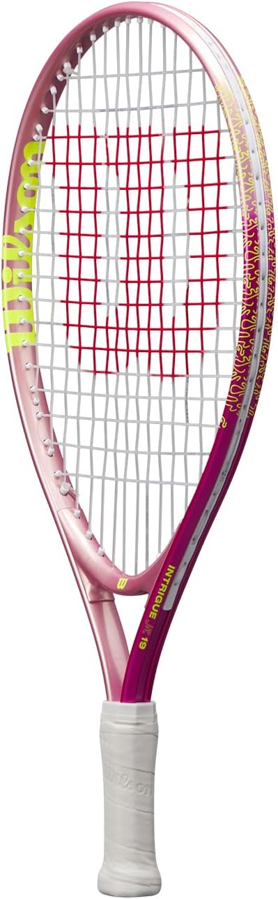 Wilson Intrigue Jr 19 Tennis Racket, Hellrosa