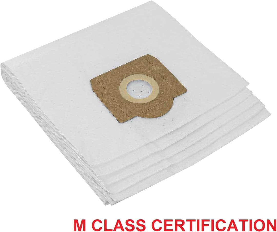 5x Staubbeutel Filtersack Staubklasse M kompatibel mit Kärcher WD 4, WD 5, WD 6