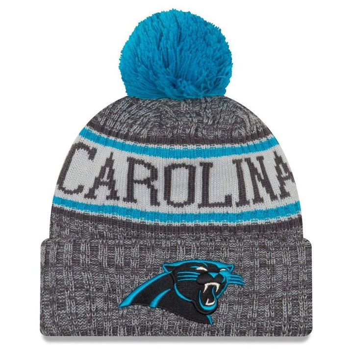 New Era NFL Sideline Graphite Mütze - Carolina Panthers