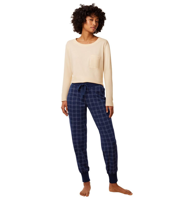 Triumph Damen Pajama Bottom 46 Blue Combination, 46 Blue Combination
