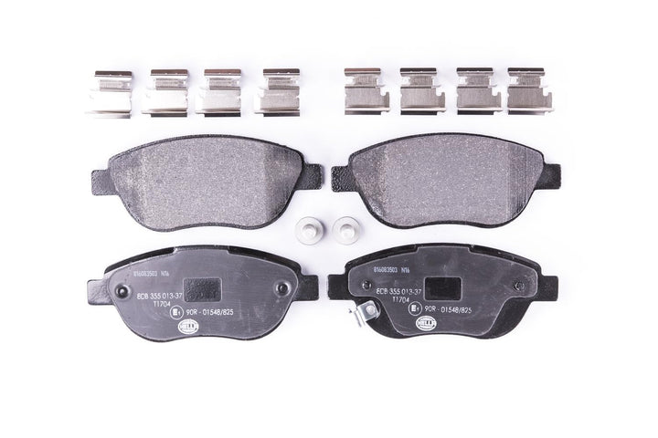 HELLA PAGID 8DB 355 013-371 Bremsbelagsatz - T1704 - Dicke/Stärke: 19.2mm - Bremssystem: Bosch - mit