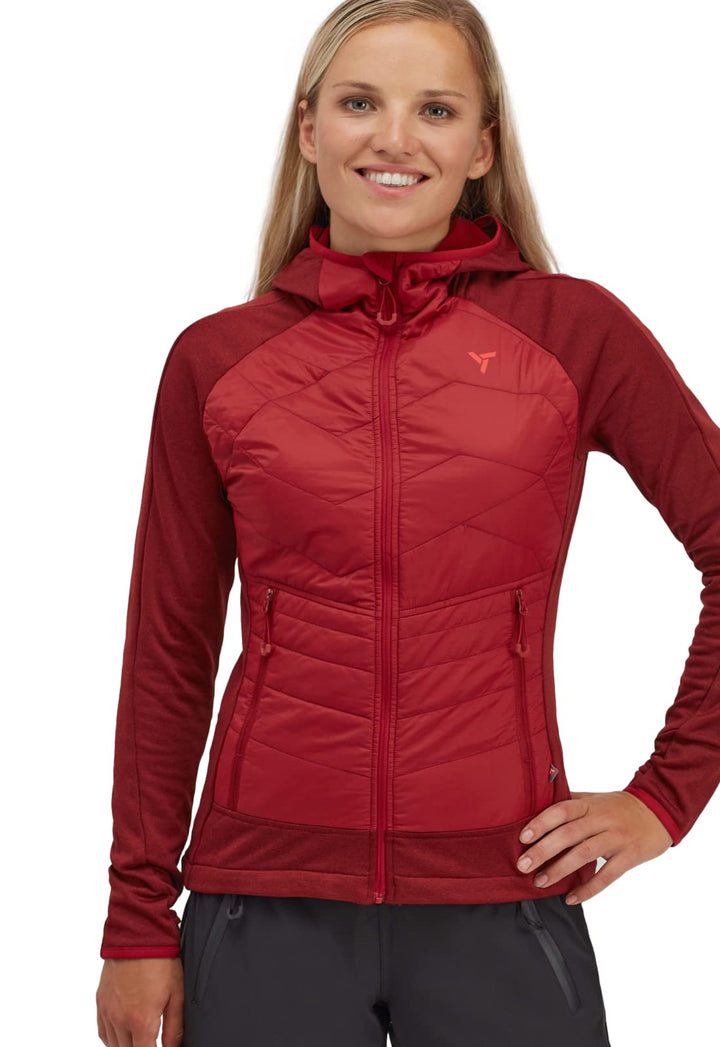 SILVINI DIVERA Sweatshirt mit durchgehendem Reissverschluss Damen Sweatjacke Damen Pullover mit Reis