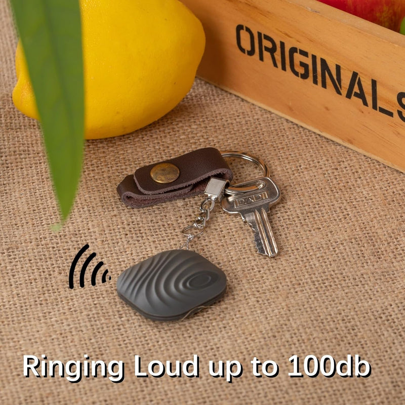 Nutale Findthing Schlüsselfinder Schlüssel Finden mit App Bluetooth Braun, iOS und Android, Communit