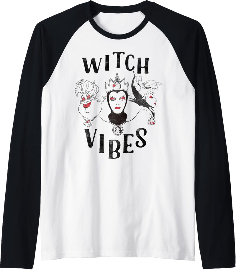 Disney Three Evil Villains Witch Vibes Raglan