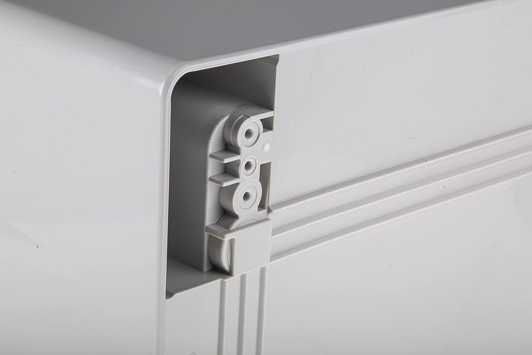 RS PRO ABS Wandgehäuse Grau IP65, HxBxT 330 mm x 250 mm x 130mm