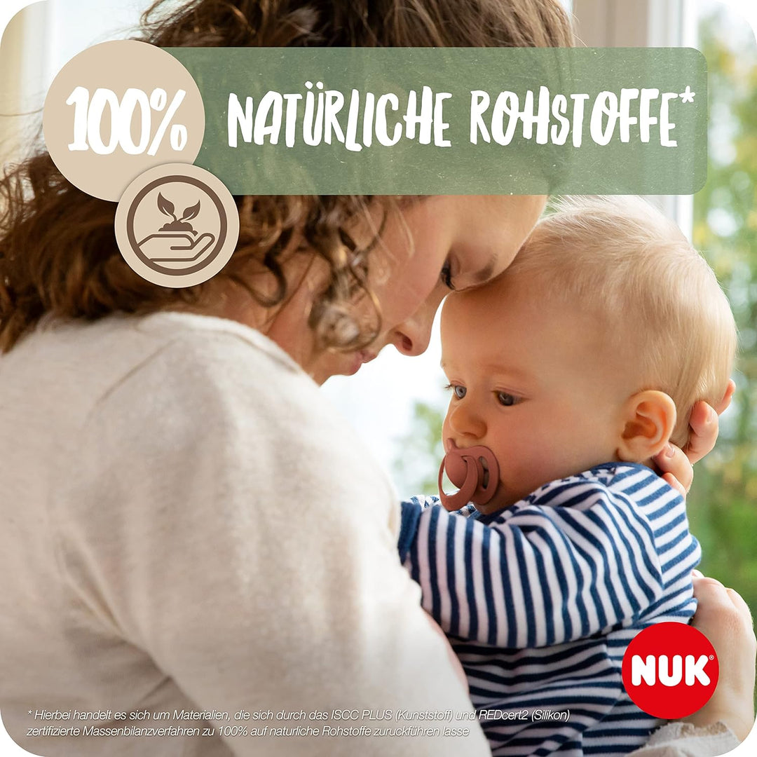 NUK for Nature Perfect Start Set | 4 Flaschen mit Temperature Control Anzeige (2x 150ml Gr. S, 2x 26