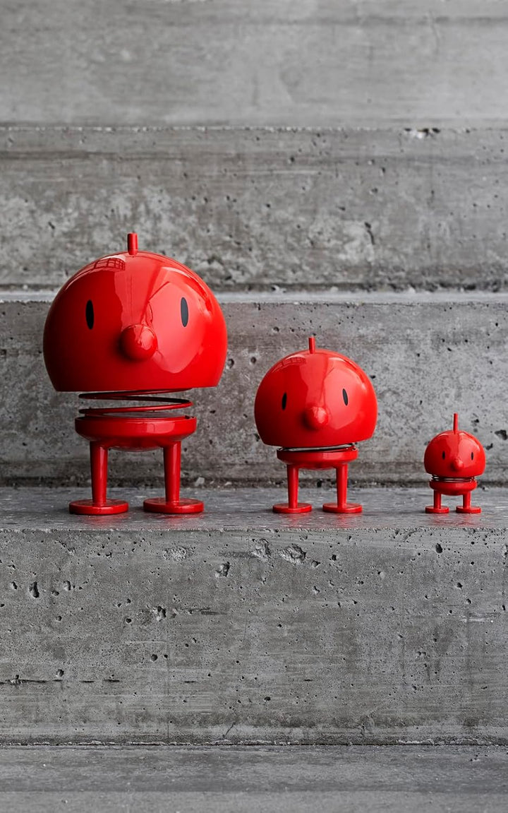 Hoptimist Bumble, Wackelfigur Deko Skandinavisch, Deko Wohnzimmer, Schreibtisch Deko, Büro Gadgets,