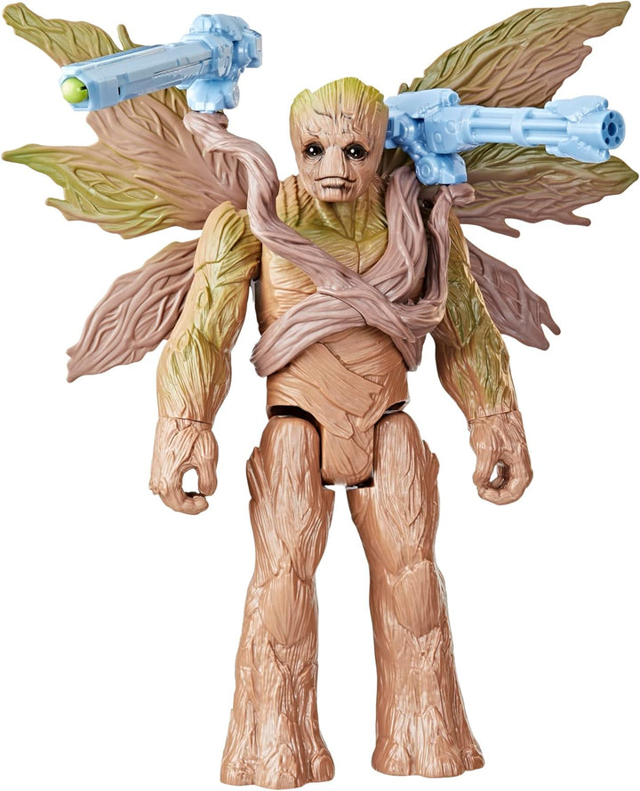 Marvel Studios Guardians of The Galaxy Vol. 3 Titan Hero Serie Deluxe Blast 'N Battle Groot Action-F