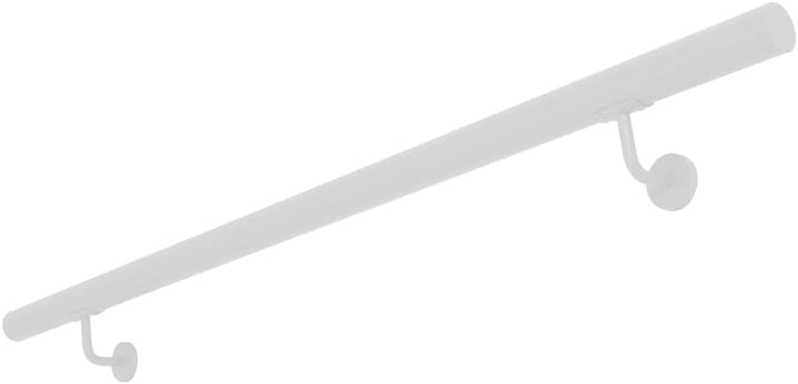 Edelstahl Handlauf Treppengeländer Geländer Wandhandlauf Wand Treppe 3 Farben 50-200 cm V2Aox, Farbe