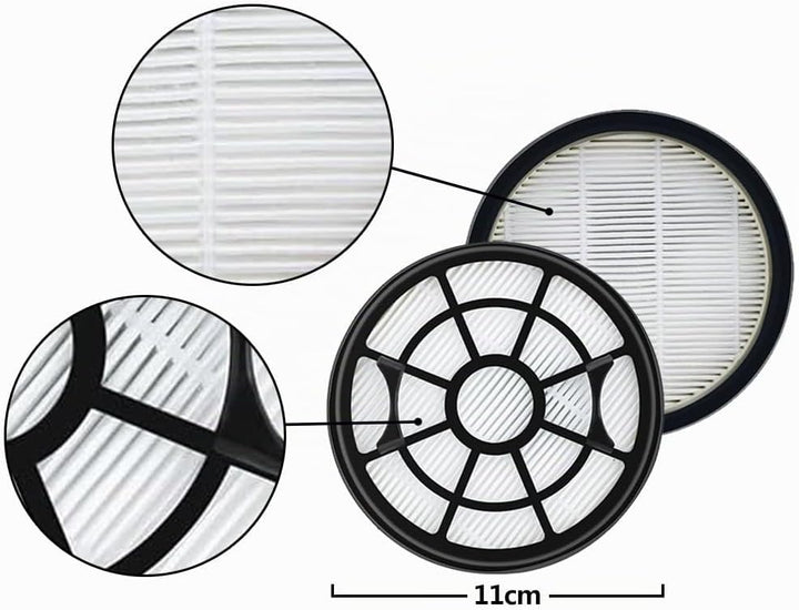 2 Sätze RO2910EA Filter für Rowenta Swift Power Cyclonic RO2910EA RO2915EA RO2932EA RO2933EA RO2957E