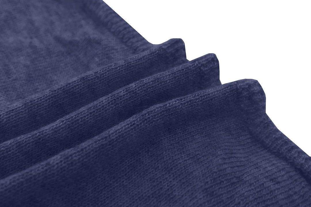 JOPHY & CO. Damen-Poncho aus Kaschmir-Mischung S Dunkelblau, S Dunkelblau