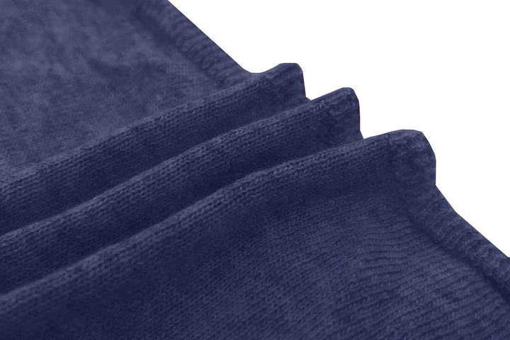JOPHY & CO. Damen-Poncho aus Kaschmir-Mischung S Dunkelblau, S Dunkelblau