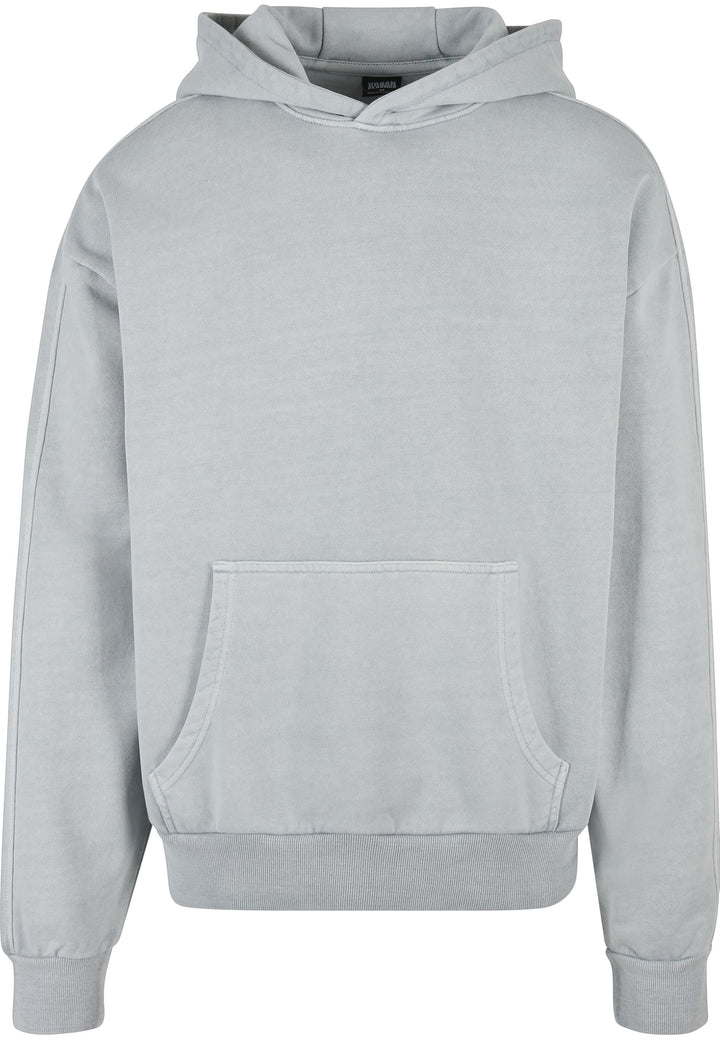 Urban Classics Herren Heavy Terry Garment Dye Hoody L Summerblue, L Summerblue
