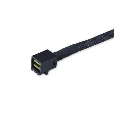10Gtek® [2 Stück Mini SAS SFF-8643 zu SFF-8087 Kabel, Internal Mini SAS HD to Mini SAS Cable, 1-Mete