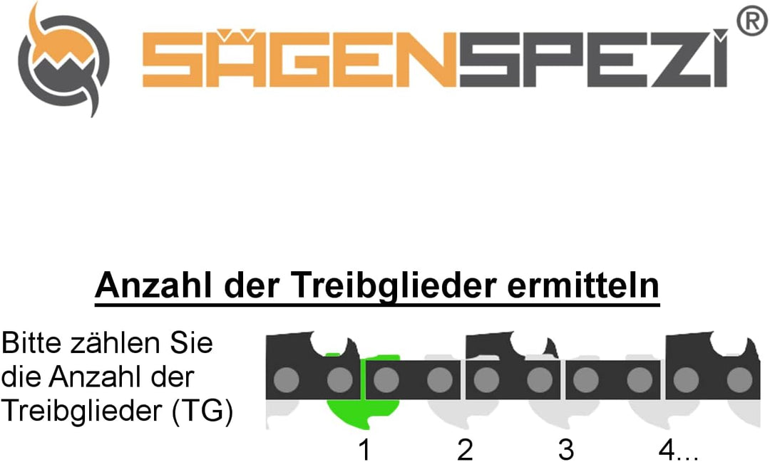 Sägenspezi Sägekette 3/8" 1,5mm Hartmetall 93TG 3/8" 1,5mm 93TG Hartmetall, 3/8" 1,5mm 93TG Hartmeta