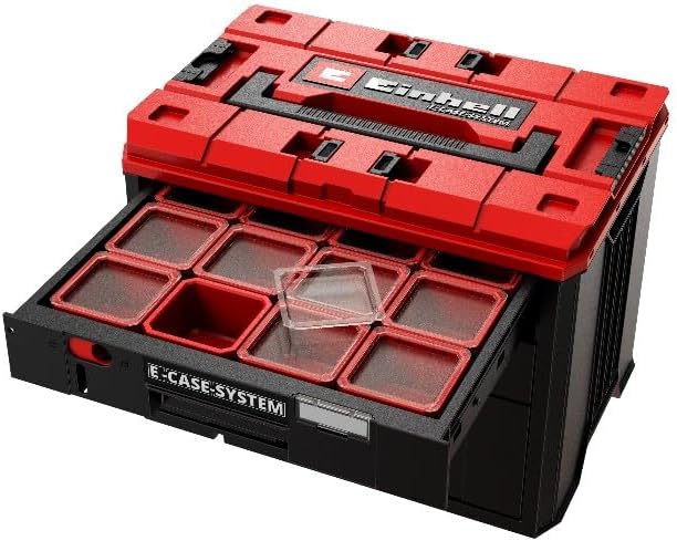 Original Einhell E-Case Schubladenkoffer (Einhell E-Case System, 41,5 x 25 x 28 cm, max. 60 kg Nutzl