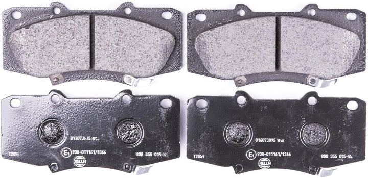 HELLA PAGID 8DB 355 015-821 Bremsbelagsatz - T2059 - Dicke/Stärke: 16.8mm - Bremssystem: Advics - mi