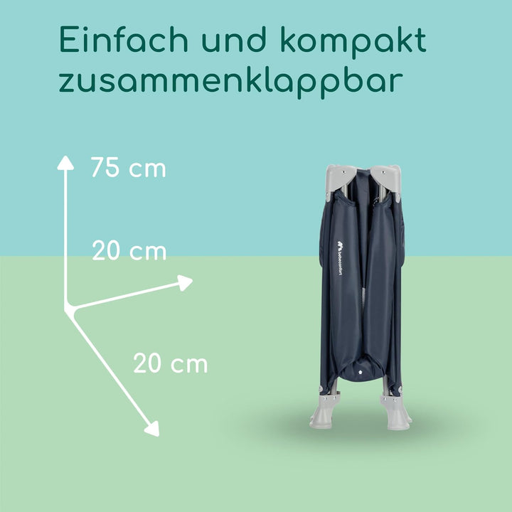 Bebeconfort Sweet Dreams, Baby Reisebett, 0–3 Jahre (0–15 kg), Reisebett leicht für Babys, Grosse ge