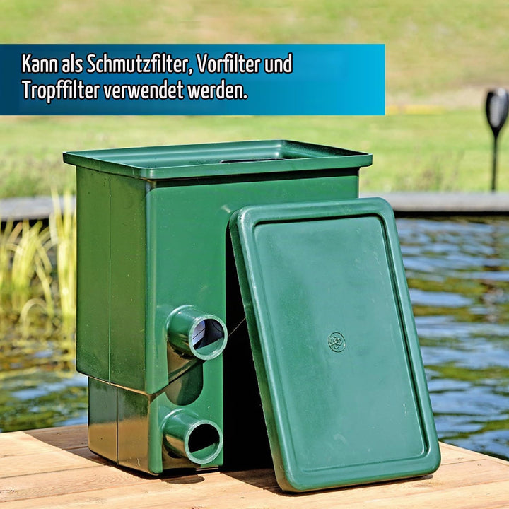 AquaForte CompactSieve, 49x32x55cm, Siebelement 40x24cm und Durchlass 300 Micron, Max. Leistung 15m³