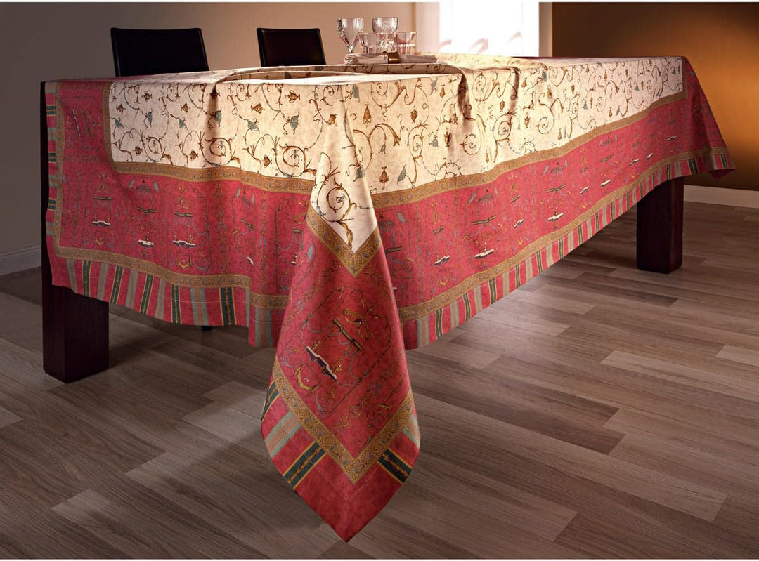 Bassetti Oplontis Granfoulard, Baumwolle, Rot, 180 x 270 cm