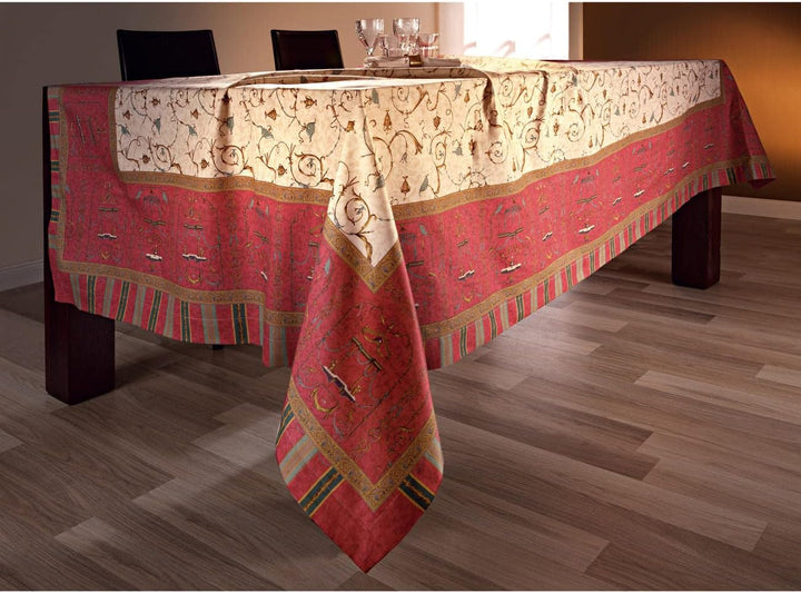 Bassetti Oplontis Granfoulard, Baumwolle, Rot, 180 x 270 cm