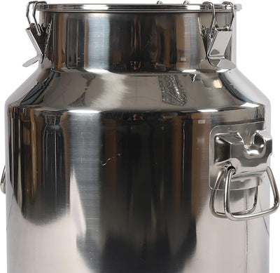 Edelstahl Milchkanne, 14/18/22/28L Transportbehälter Milchkrug Multifunktionale Fermenter Luftdichte