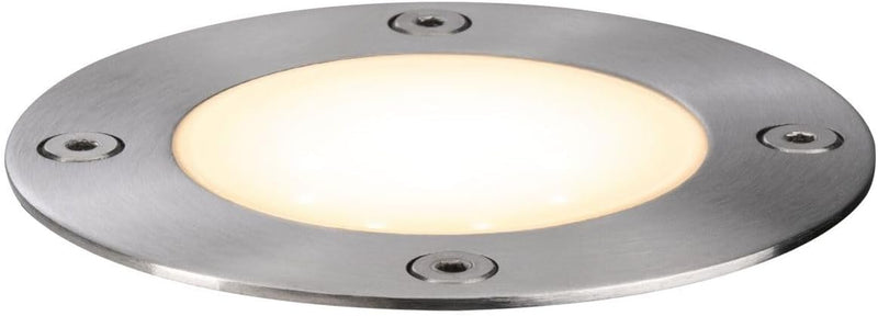 Paulmann 94228 Plug & Shine LED Aussenleuchte Bodeneinbauleuchte rund incl. 1x3,6 Watt IP65 dimmbar