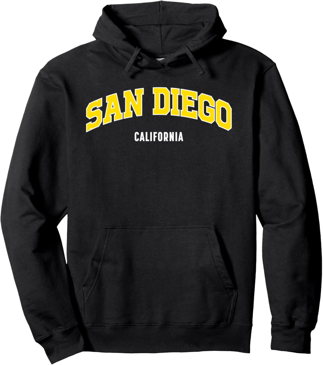 San Diego California USA College Style Pullover Hoodie