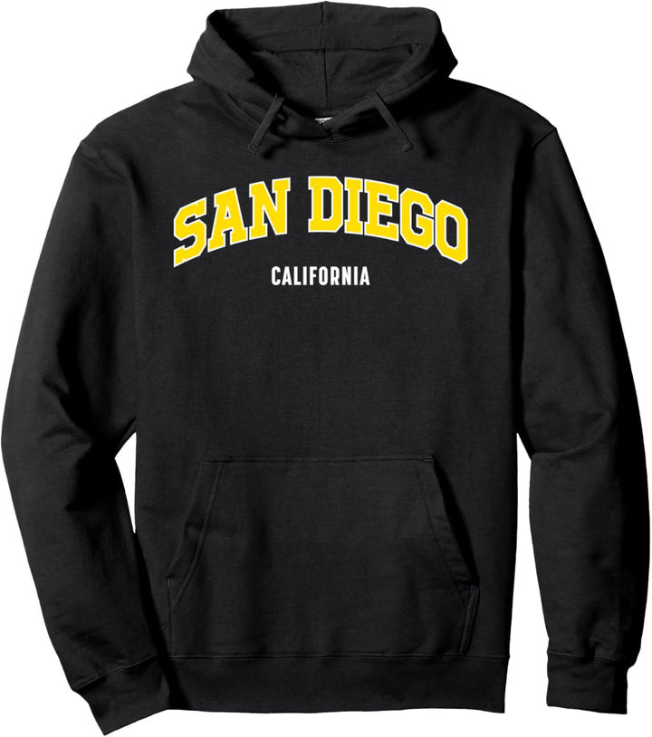 San Diego California USA College Style Pullover Hoodie