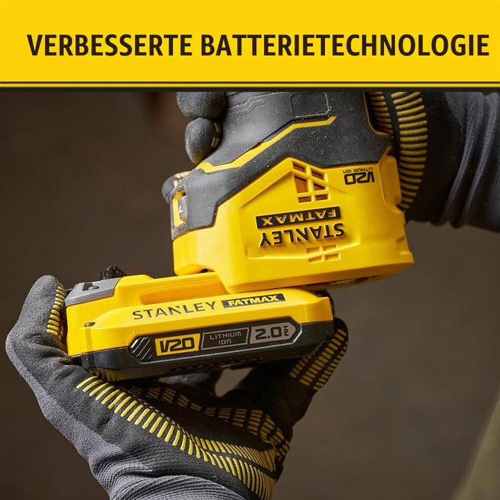 STANLEY FATMAX V20 Bürstenloser Kantenfräse, 18 V – SFMCW400B-XJ – Lieferung ohne Akku