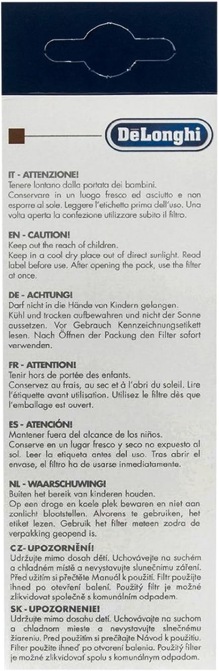 2x DELONGHI EcoDecalk Entkalker + 3x DELONGHI Wasserfilter DLS C002 + 1x DELONGHI Reinigungsbürste (