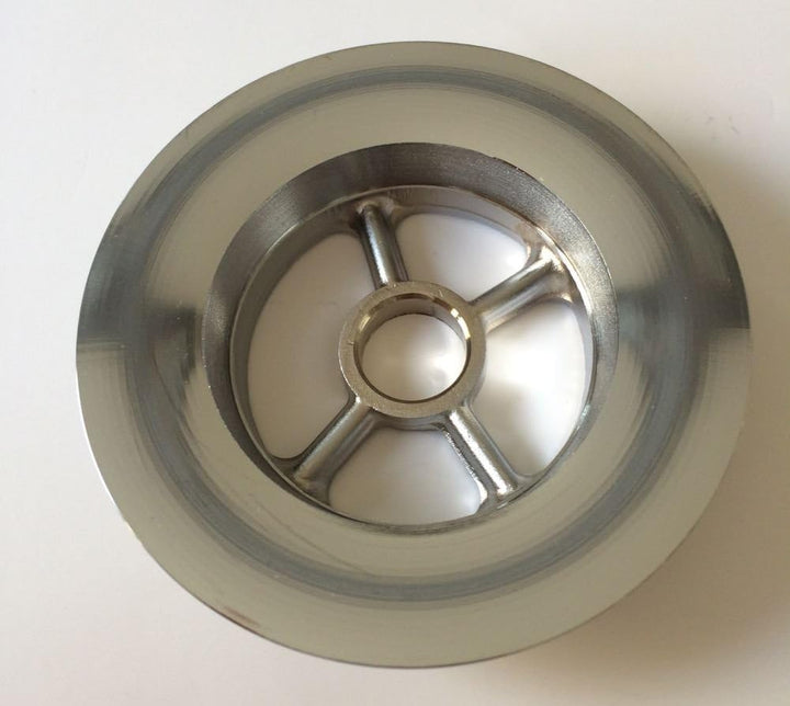 Viega 306847 Ausst-Set Multiset-Trio 6161.05 Rosette, Zulaufabdeckung verchromt & Viega Ventiloberte