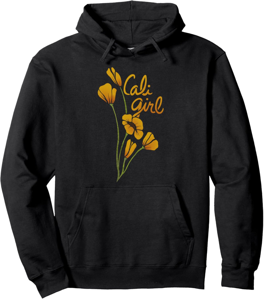 Cali Girl retro california Pullover Hoodie