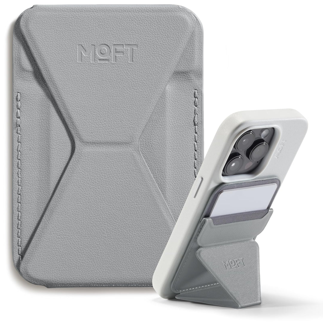 MOFT Magnetischer Wallet Ständer für iPhone 16/15/14/13/12 Serie Kompatibel mit MagSafe, MOVAS Vegan