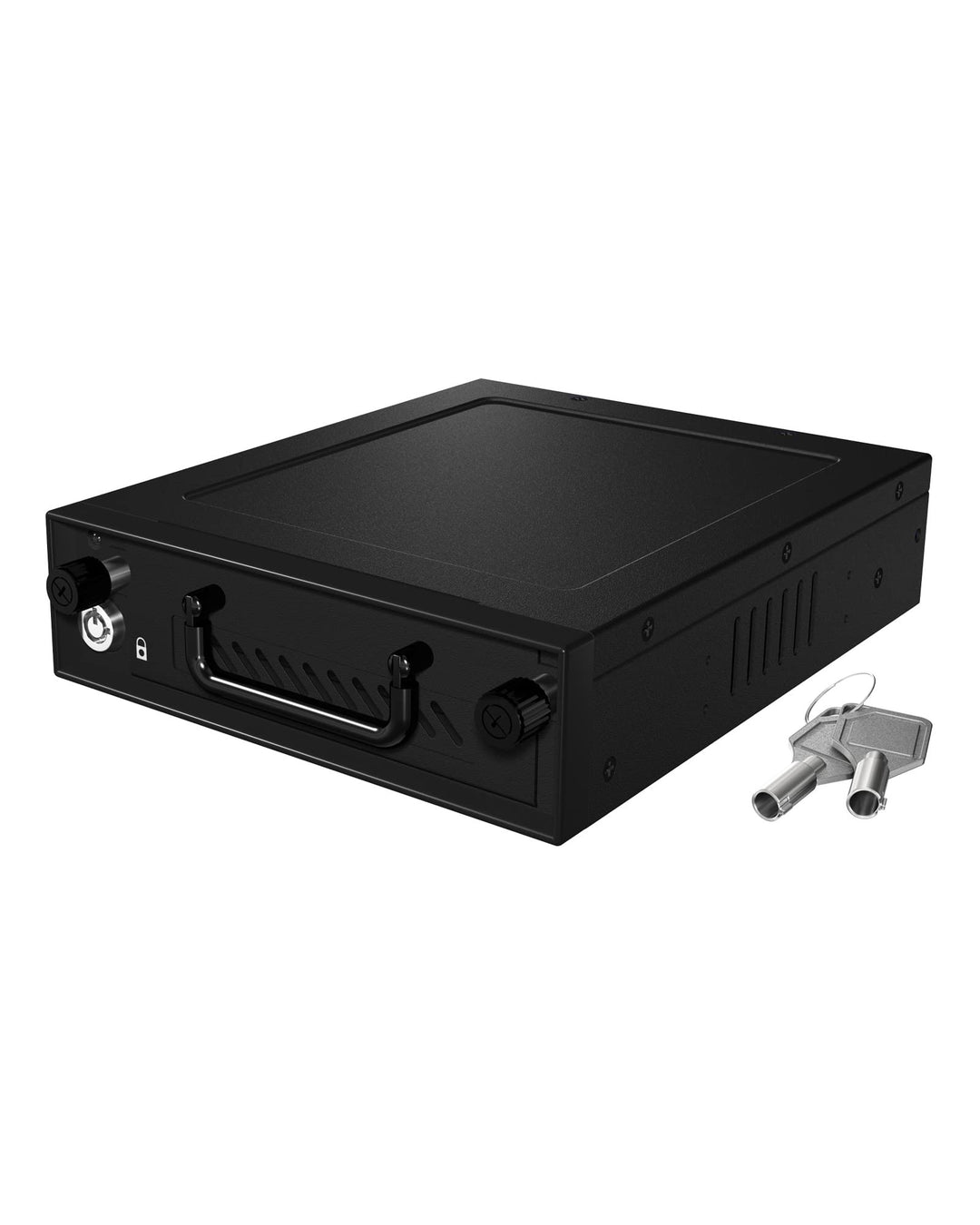 Icy Box IB-148SSK-B Wechselrahmen für 2,5" (6,35 cm) und 3,5" (8,9 cm) SATA/SAS HDD/SSD passend für