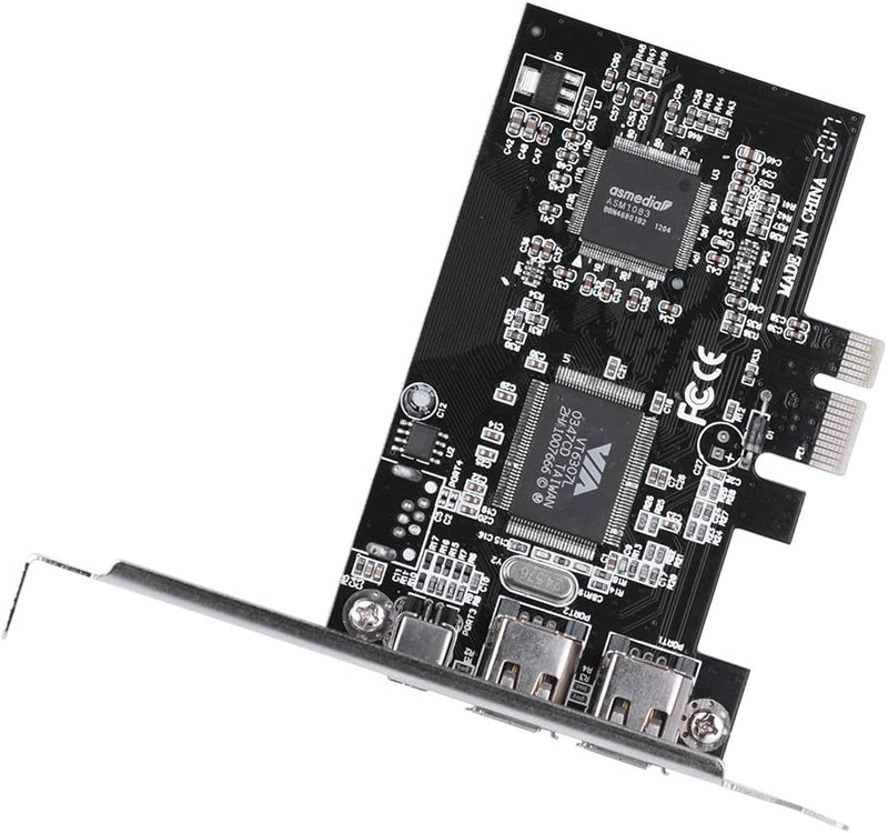 PCI-E-Controllerkarte, 1-spurige PCI-E PCI Express FireWire 1394a IEEE 1394-Controllerkarte 2,5 Gbit