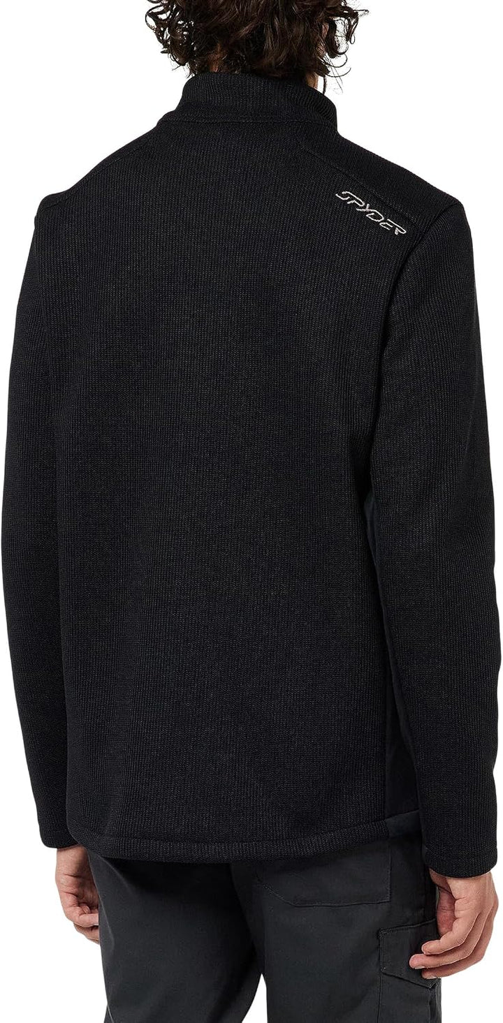 Spyder Herren Bandit 1/2 Zip Fleecejacke, S Schwarz