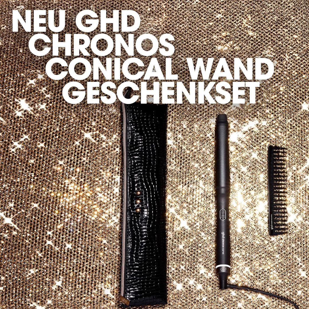 ghd chronos curve conical wand professioneller Lockenstab: Fortschrittlichster smarter Lockenstab, 2