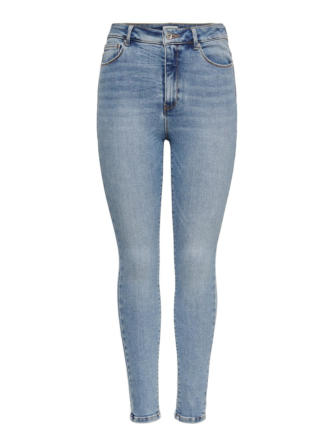 ONLY Female Skinny Jeans ONLMILA Hohe Taille Skinny Fit Jeans 25W / 30L Blau (Light Blue Denim Light