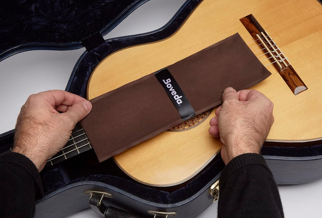 Boveda für Musikinstrumente | Doppel-Stoffbeutel für Boveda mit 49% RH für 2-Wege-Feuchtigkeitsregul